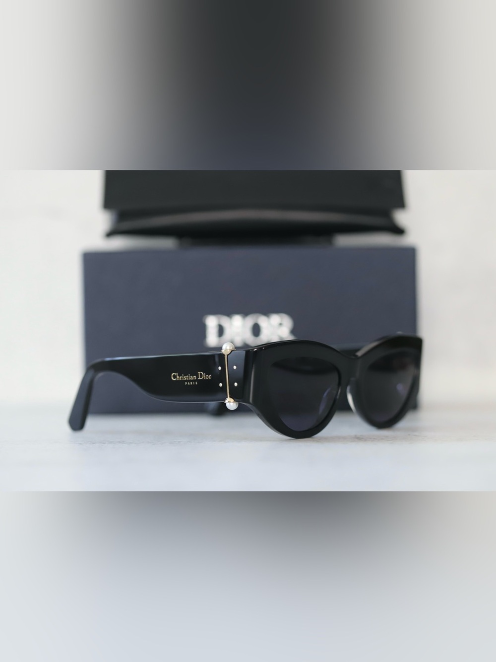 Dior Black Diortribales B1I Sunglasses (New)